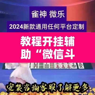 教程开挂辅助“微信斗地主万能透视软件	”其实确实有挂