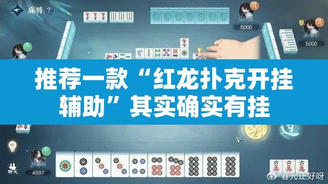 推荐一款“红龙扑克开挂辅助”其实确实有挂