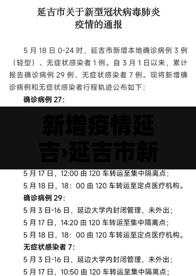 新增疫情延吉›延吉市新增病例