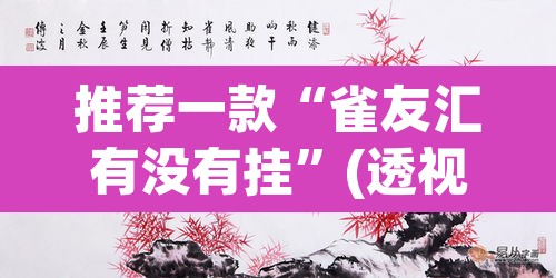 推荐一款“雀友汇有没有挂”(透视)其实确实有挂