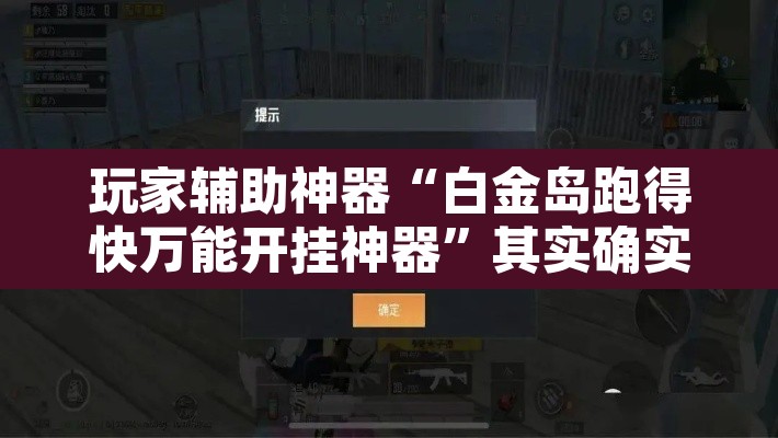 玩家辅助神器“白金岛跑得快万能开挂神器	”其实确实有挂