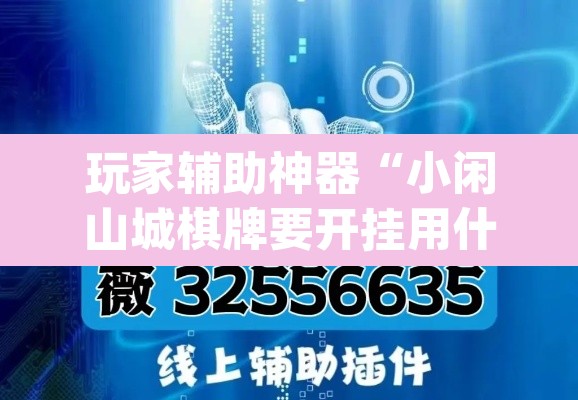 玩家辅助神器“小闲山城棋牌要开挂用什么软件”(透视)其实确实有挂