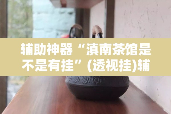 辅助神器“滇南茶馆是不是有挂”(透视挂)辅助透视教程