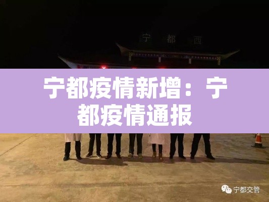 宁都疫情新增：宁都疫情通报