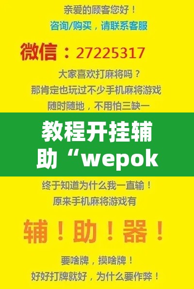 教程开挂辅助“wepoker作弊辅助软件	”开挂辅助脚本+详细开挂安装教程