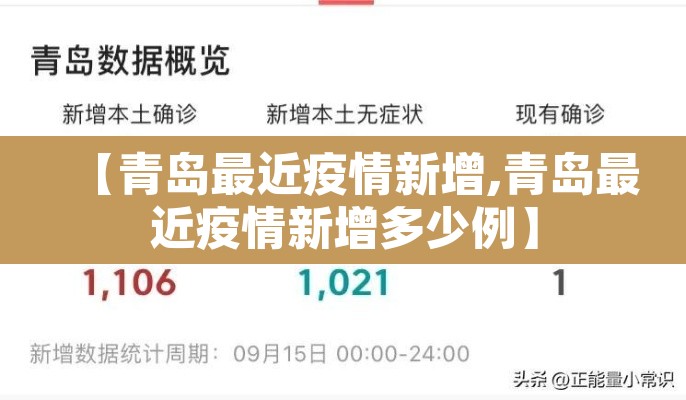 【青岛最近疫情新增,青岛最近疫情新增多少例】 【青岛最近疫情新增,青岛最近疫情新增多少例】