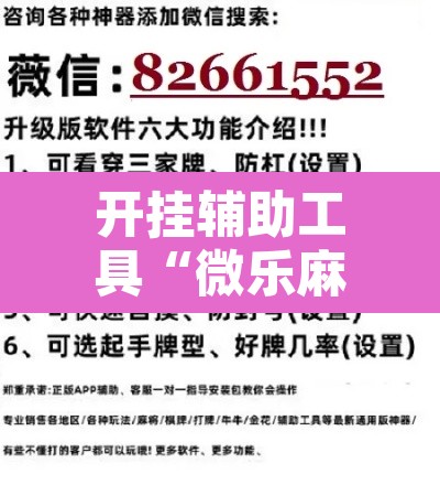 开挂辅助工具“微乐麻将小程序必赢神器免费安装”开挂辅助脚本+详细开挂安装教程