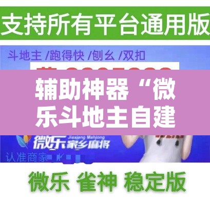辅助神器“微乐斗地主自建房怎么拿好牌”其实确实有挂