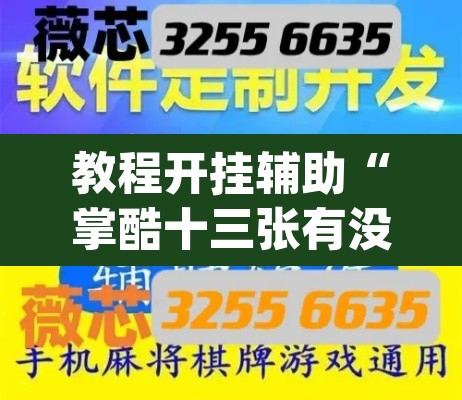 教程开挂辅助“掌酷十三张有没有挂	”(透视挂)辅助透视教程