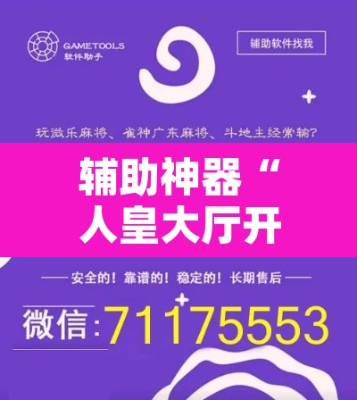 辅助神器“人皇大厅开挂透视软件”开挂辅助脚本+详细开挂安装教程