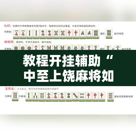 教程开挂辅助“中至上饶麻将如何提高胜率”其实确实有挂