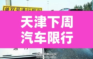 天津下周汽车限行如何办›下个星期天津车辆限号多少