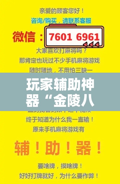 玩家辅助神器“金陵八居有挂吗	”附辅助神器开挂脚本详细步骤