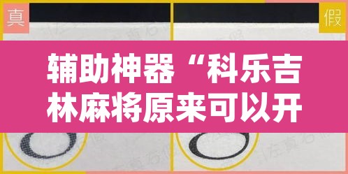 辅助神器“科乐吉林麻将原来可以开挂”(透视)其实确实有挂