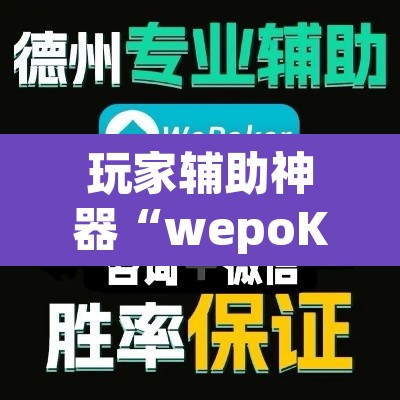 玩家辅助神器“wepoKER德州局透视外挂辅助”附辅助神器开挂脚本详细步骤