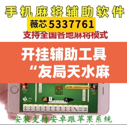开挂辅助工具“友局天水麻将有没有挂”(透视挂)辅助透视教程