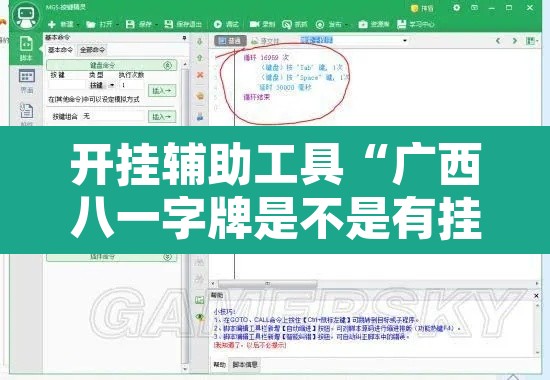 开挂辅助工具“广西八一字牌是不是有挂”附辅助神器开挂脚本详细步骤