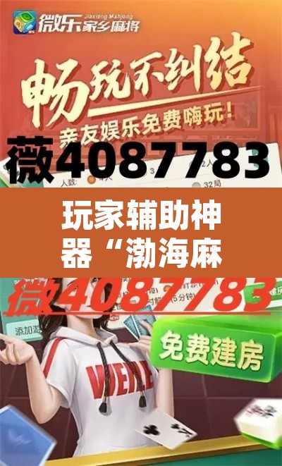 玩家辅助神器“渤海麻将可以开挂吗”其实确实有挂