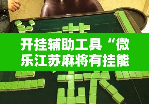 开挂辅助工具“微乐江苏麻将有挂能查出来吗”其实确实有挂
