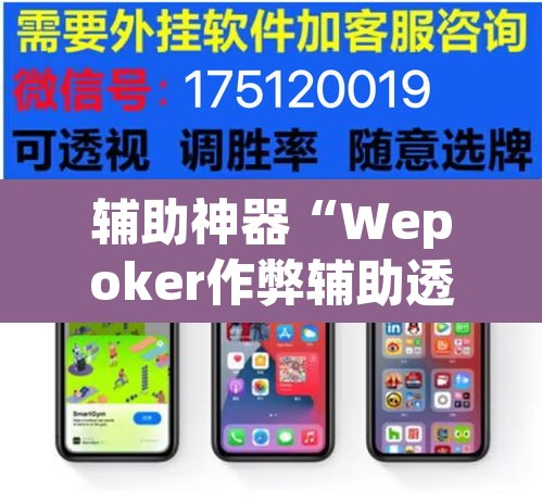 辅助神器“Wepoker作弊辅助透视开挂”(透视挂)辅助透视教程