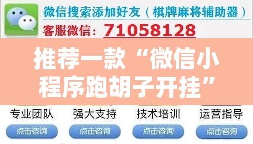 推荐一款“微信小程序跑胡子开挂”(透视)其实确实有挂