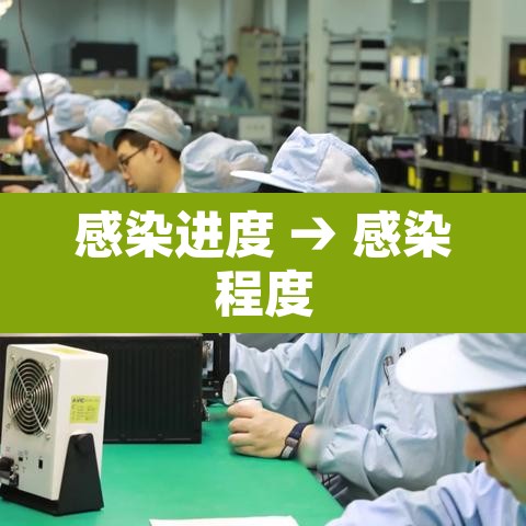 感染进度 → 感染程度