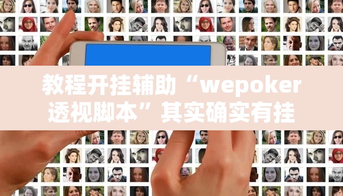 教程开挂辅助“wepoker透视脚本”其实确实有挂