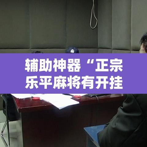 辅助神器“正宗乐平麻将有开挂透视吗	”(透视)其实确实有挂