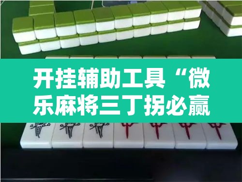 开挂辅助工具“微乐麻将三丁拐必赢神器”(透视)其实确实有挂