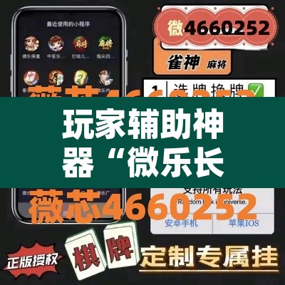 玩家辅助神器“微乐长沙麻将开挂教程	”开挂辅助脚本+详细开挂安装教程