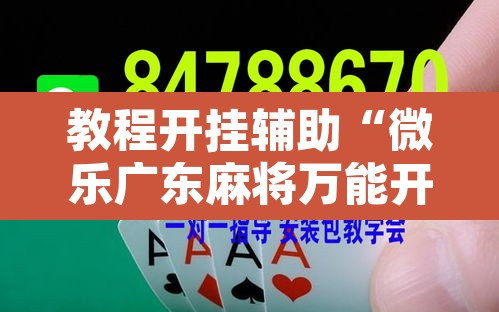 教程开挂辅助“微乐广东麻将万能开挂器”其实确实有挂