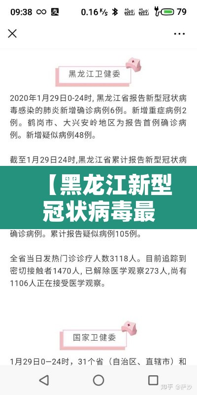 【黑龙江新型冠状病毒最新消息·黑龙江新冠状病毒最新疫情】 【黑龙江新型冠状病毒最新消息·黑龙江新冠状病毒最新疫情】