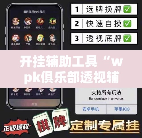 开挂辅助工具“wpk俱乐部透视辅助挂	”其实确实有挂