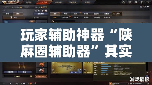 玩家辅助神器“陕麻圈辅助器”其实确实有挂