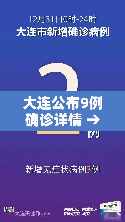 大连公布9例确诊详情 → 大连新增9例确诊病例
