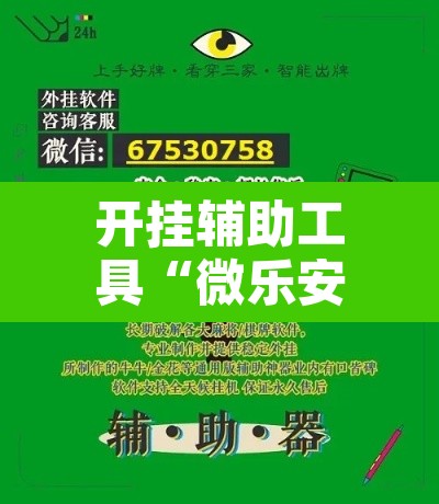 开挂辅助工具“微乐安徽麻将开挂神器下载”开挂辅助脚本+详细开挂安装教程
