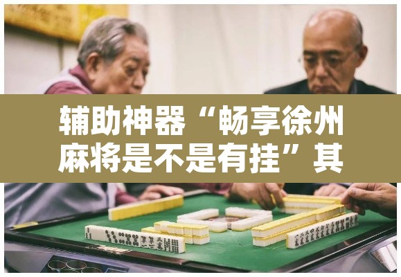 辅助神器“畅享徐州麻将是不是有挂	”其实确实有挂