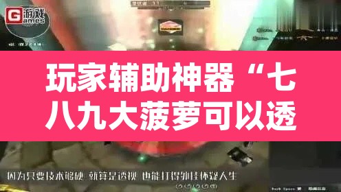 玩家辅助神器“七八九大菠萝可以透视吗”(透视挂)辅助透视教程