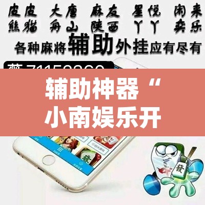 辅助神器“小南娱乐开挂神器”(透视挂)辅助透视教程