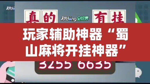 玩家辅助神器“蜀山麻将开挂神器	”(透视挂)辅助透视教程