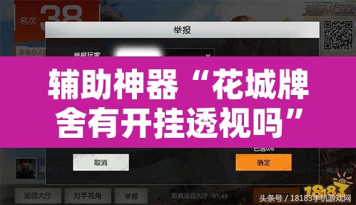 辅助神器“花城牌舍有开挂透视吗	”其实确实有挂