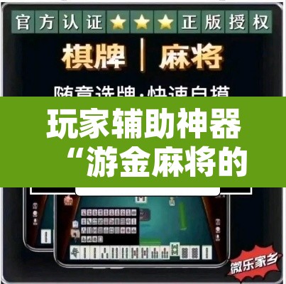 玩家辅助神器“游金麻将的确可以开挂”开挂辅助脚本+详细开挂安装教程