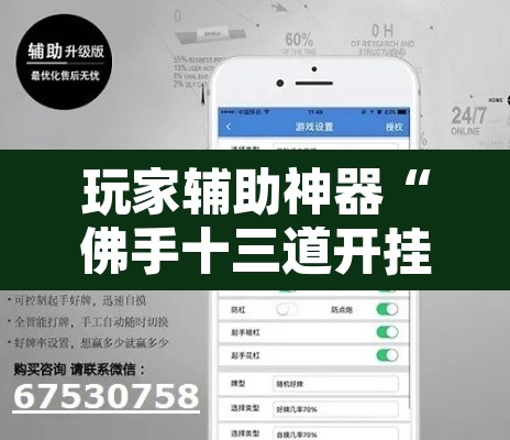 玩家辅助神器“佛手十三道开挂透视	”开挂辅助脚本+详细开挂安装教程