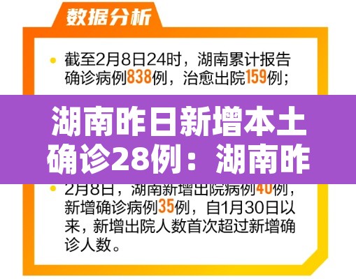 湖南昨日新增本土确诊28例：湖南昨日新增本土确诊41例