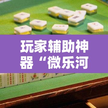 玩家辅助神器“微乐河北麻将有挂吗	”附辅助神器开挂脚本详细步骤