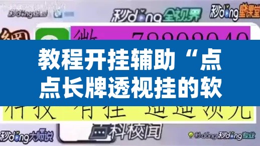 教程开挂辅助“点点长牌透视挂的软件”(透视挂)辅助透视教程