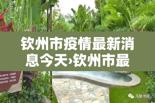 钦州市疫情最新消息今天›钦州市最新新闻