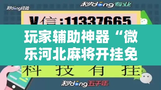 玩家辅助神器“微乐河北麻将开挂免费下载”(透视挂)辅助透视教程