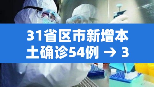 31省区市新增本土确诊54例 → 31省区市新增确诊54例 本土41例