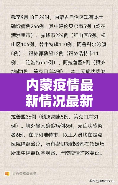 内蒙疫情最新情况最新消息 → 内蒙疫情最新情况数据